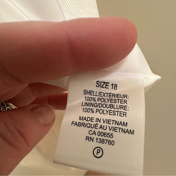 ✨ New with tags PENN’s Addtionelle White Vest in size 18 - Picture 15 of 16